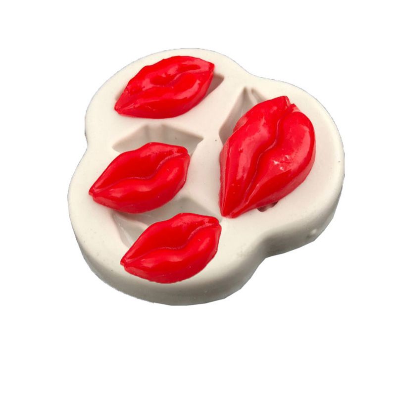 Kitchen Baking Gadgets - ริมฝีปากเซ็กซี่แม่พิมพ์ซิลิโคนFondantแม่พิมพ์เค้กตกแต่งเครื่องมือช็อกโกแลตGumpasteแม่พิมพ์Sugarcraft,Gadgetsครัว