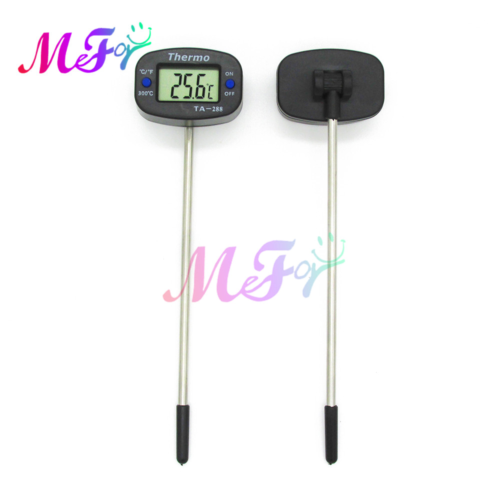 Kitchen Baking Products - เครื่องวัดอุณหภูมิอาหารดิจิตอลอิเล็กทรอนิกส์ Probe พร้อมจอแสดงผล LCD สําหรับห้องครัวเบเกอรี่ Cooking