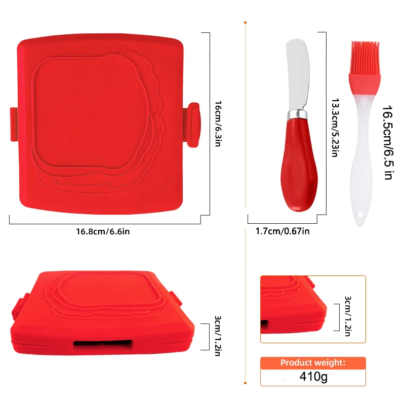 เครื่องปิ้งขนมปังแบบ 3 ชิ้น พร - Kitchen Baking Gadgets บทวิจารณ์และราคา