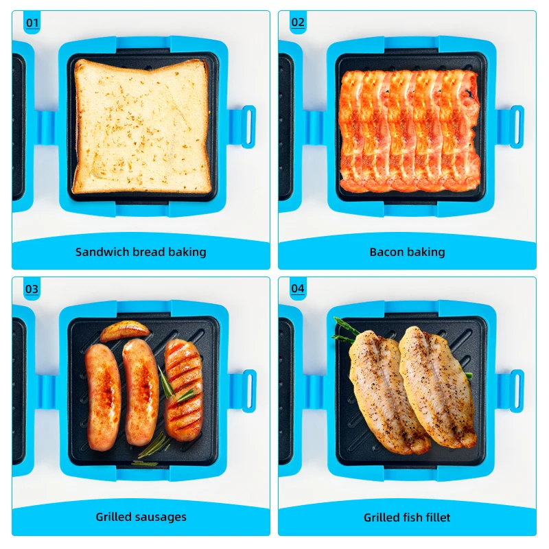 เครื่องปิ้งขนมปังแบบ 3 ชิ้น พร - Kitchen Baking Gadgets บทวิจารณ์และราคา