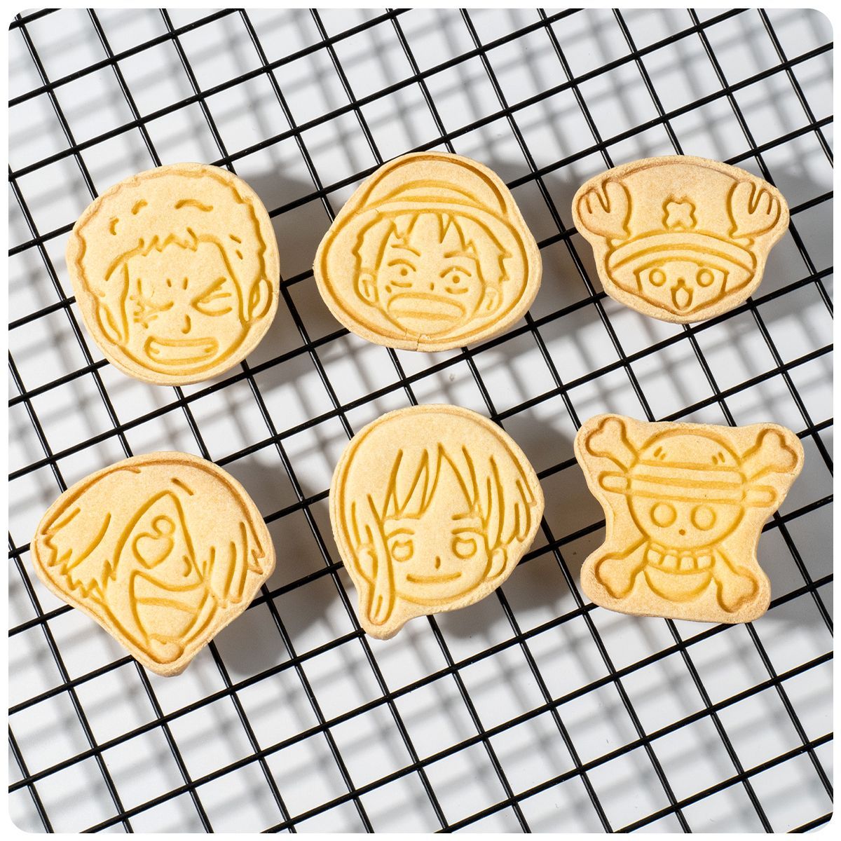 ชุดพิมพ์คุกกี้อนิเมะวันพีซ ลูฟ - Kitchen Baking Products บทวิจารณ์และราคา