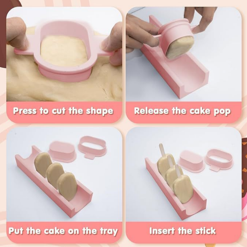 ชุดแม่พิมพ์เค้กป๊อปพร้อมถาด ไม - Kitchen Baking Trays บทวิจารณ์และราคา