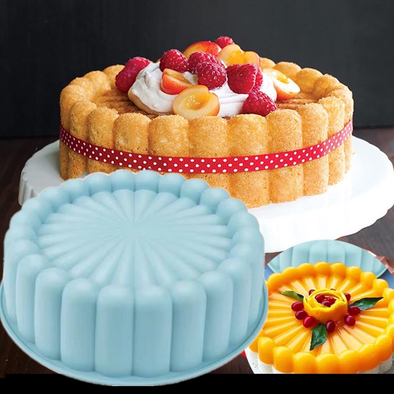 ซิลิโคน Charlotte เค้ก PAN Non - Kitchen Oven Baking Pans บทวิจารณ์และราคา