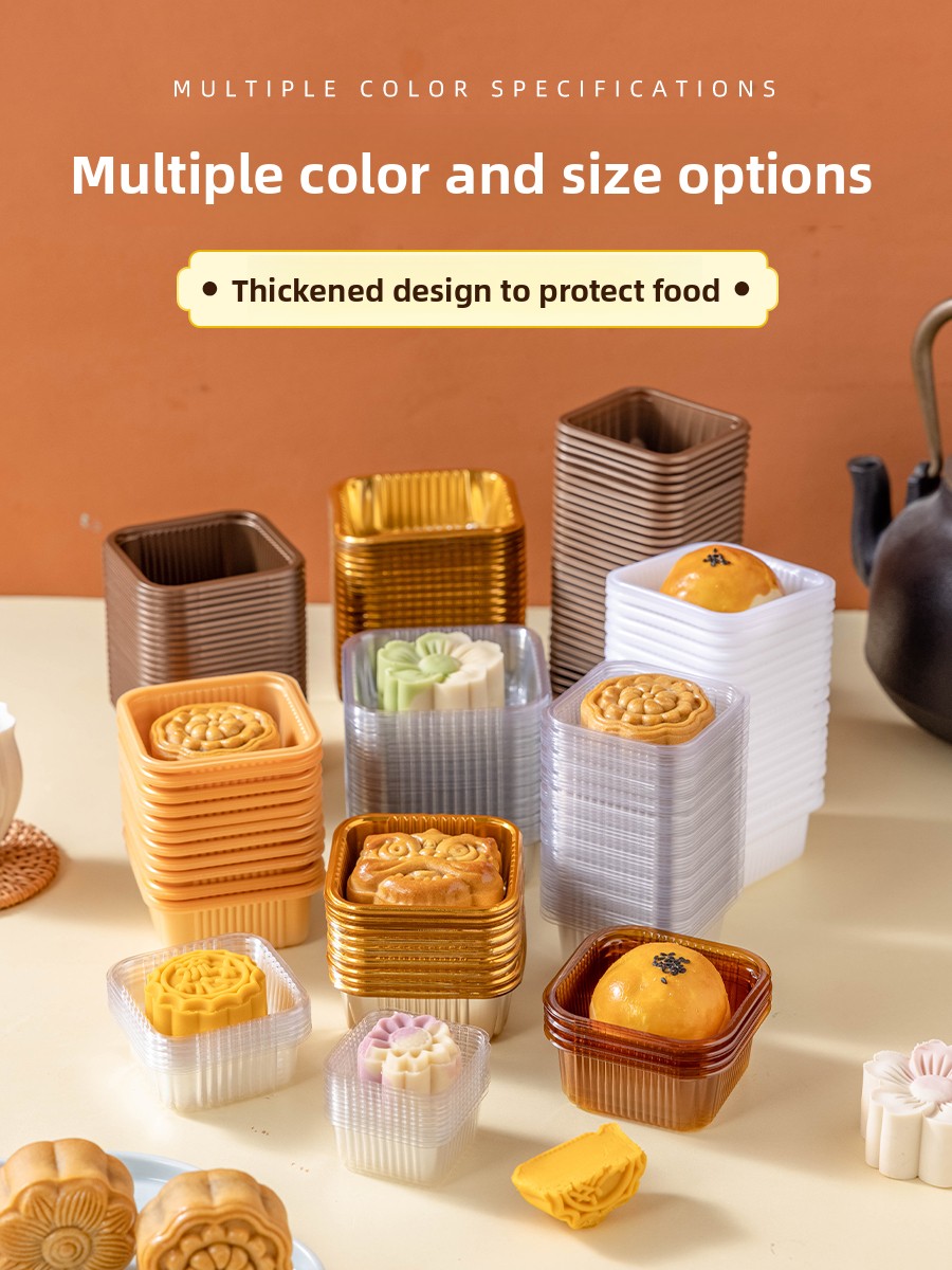 กล่องพลาสติกหนาสำหรับบรรจุขนมไ - Kitchen Baking Trays บทวิจารณ์และราคา