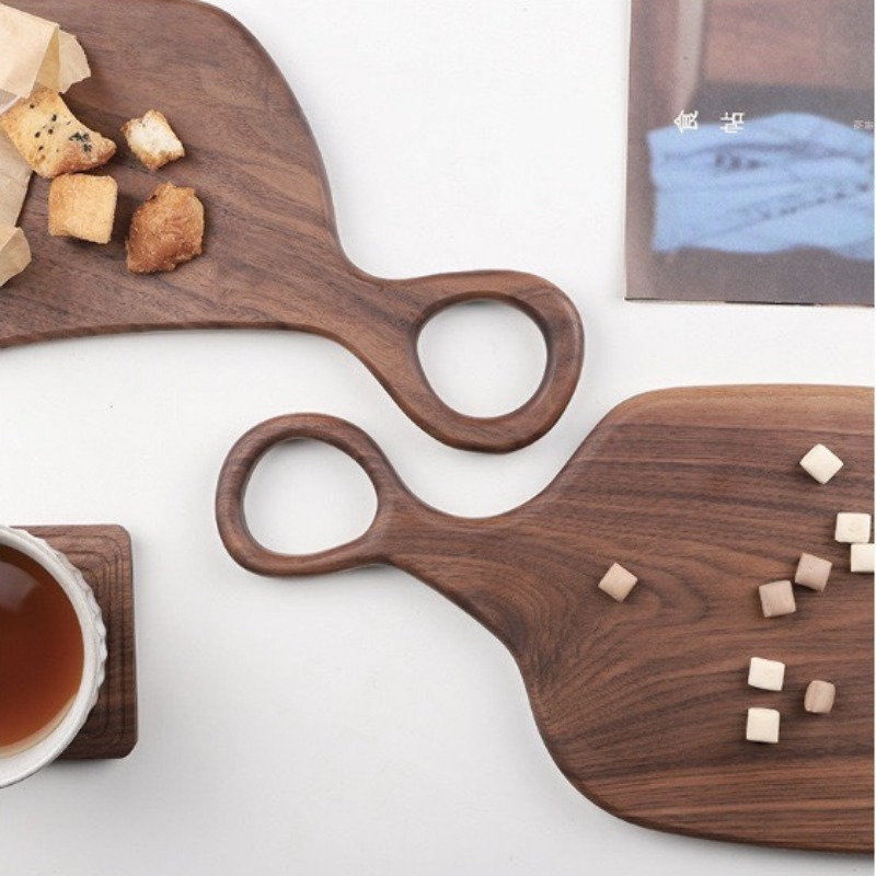 เขียงไม้แบล็ควอลนัทแท้ ถาดไม้  - Kitchen Baking Trays บทวิจารณ์และราคา