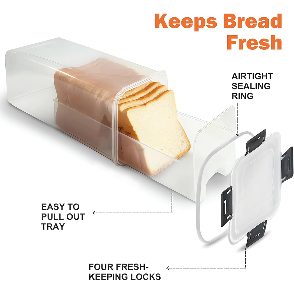 กล่องเก็บขนมปังพร้อมฝาปิดกันอา - Kitchen Baking Trays บทวิจารณ์และราคา