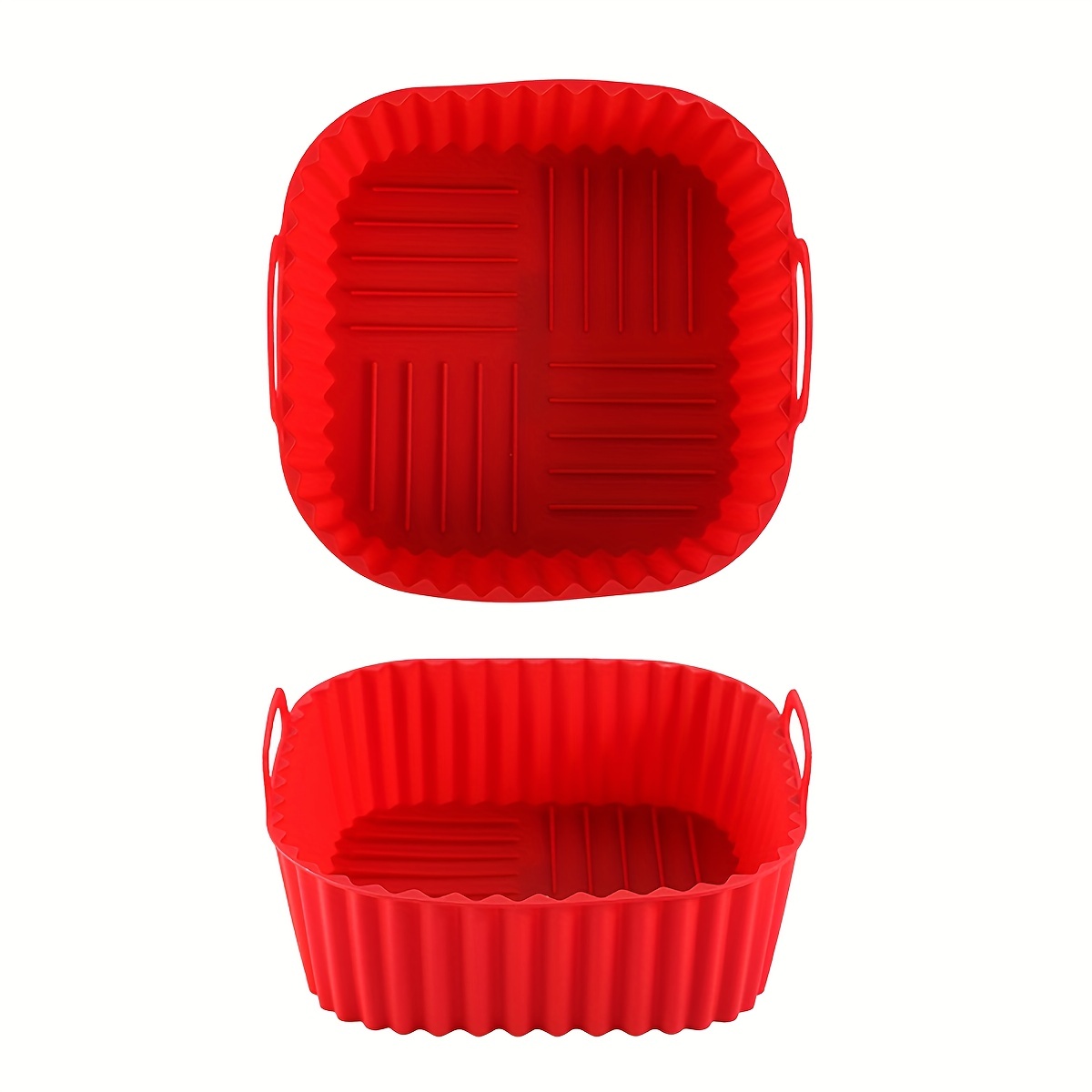 ซับหม้อทอดอากาศซิลิโคนทรงสี่เห - Kitchen Baking Gadgets บทวิจารณ์และราคา