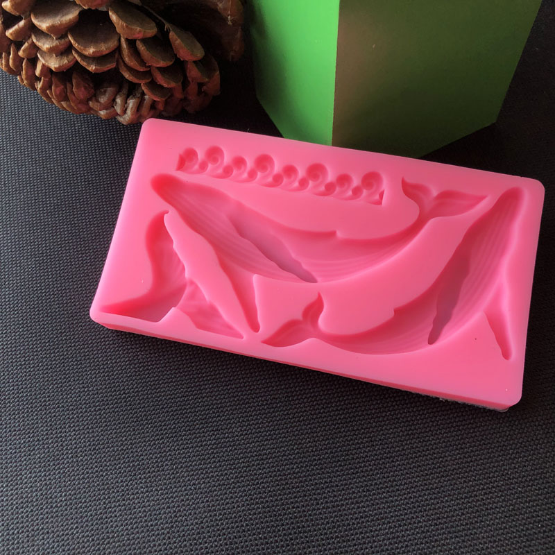 ปลาวาฬ DIY ซิลิโคนแม่พิมพ์ Oce - Kitchen Baking Gadgets บทวิจารณ์และราคา