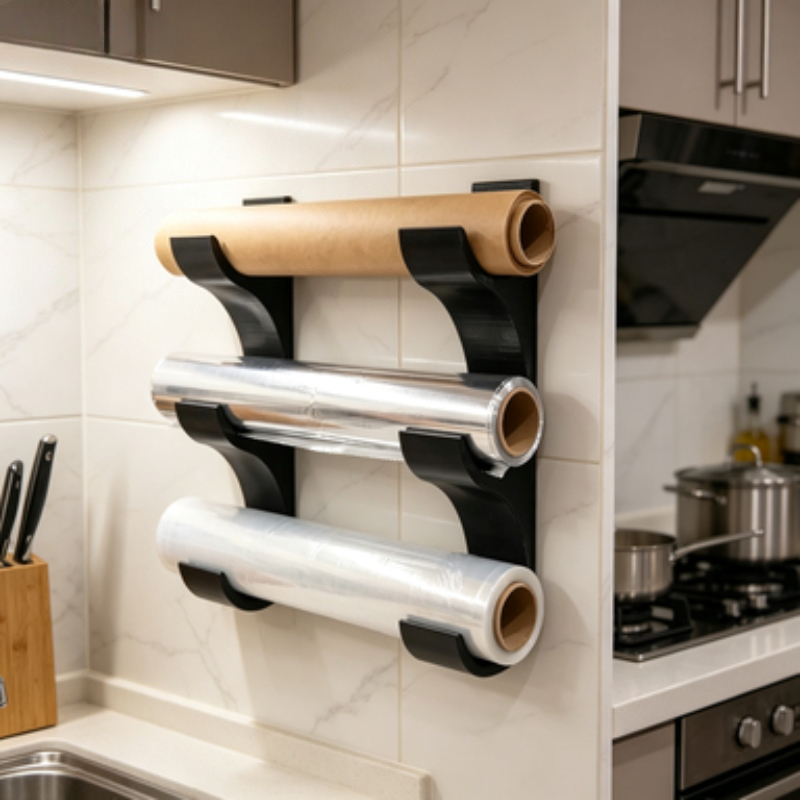 ชั้นวางติดผนังสามชั้นสำหรับเก็ - Kitchen Baking Sheet Organizer บทวิจารณ์และราคา