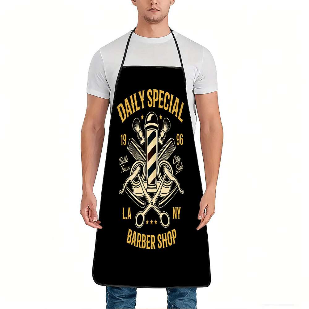 ผ้ากันเปื้อนธีมร้านตัดผม 1 ชิ้ - Baking Kitchen Design Ideas บทวิจารณ์และราคา