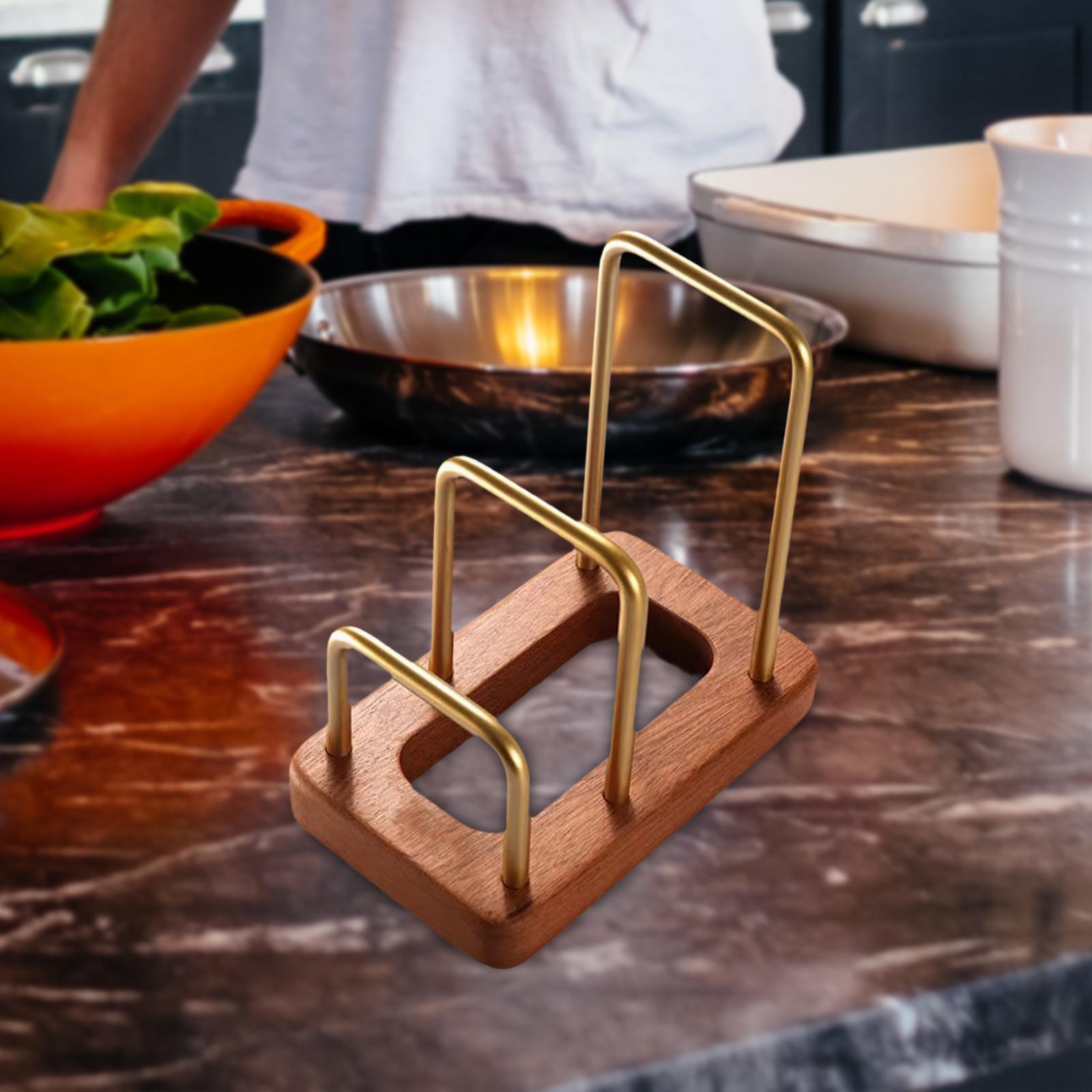 ชั้นวางเขียง ชั้นวางฝาหม้อ อุป - Kitchen Baking Sheet Organizer บทวิจารณ์และราคา