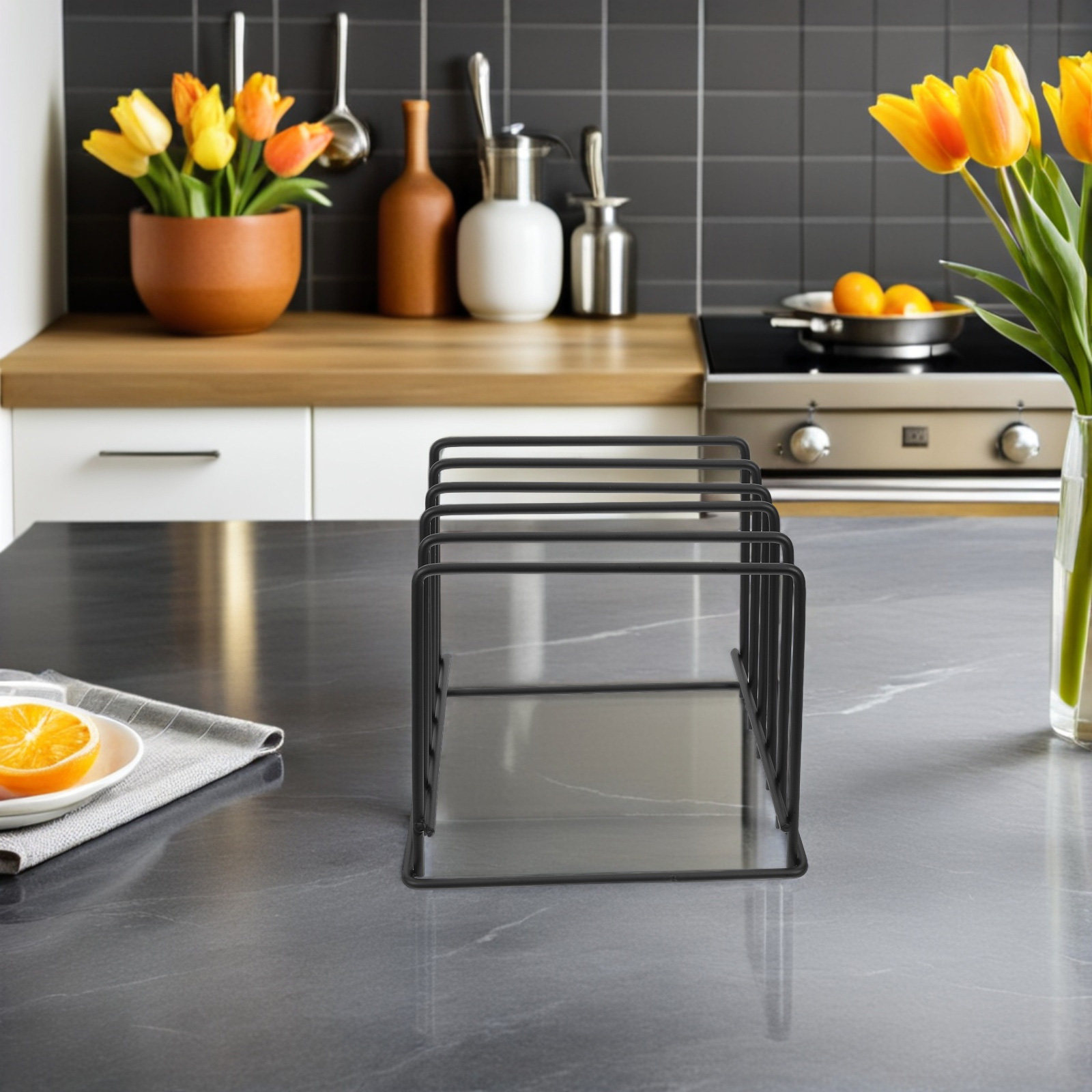 ชั้นวางเขียง 2 ชิ้นสำหรับวางบน - Kitchen Baking Trays บทวิจารณ์และราคา
